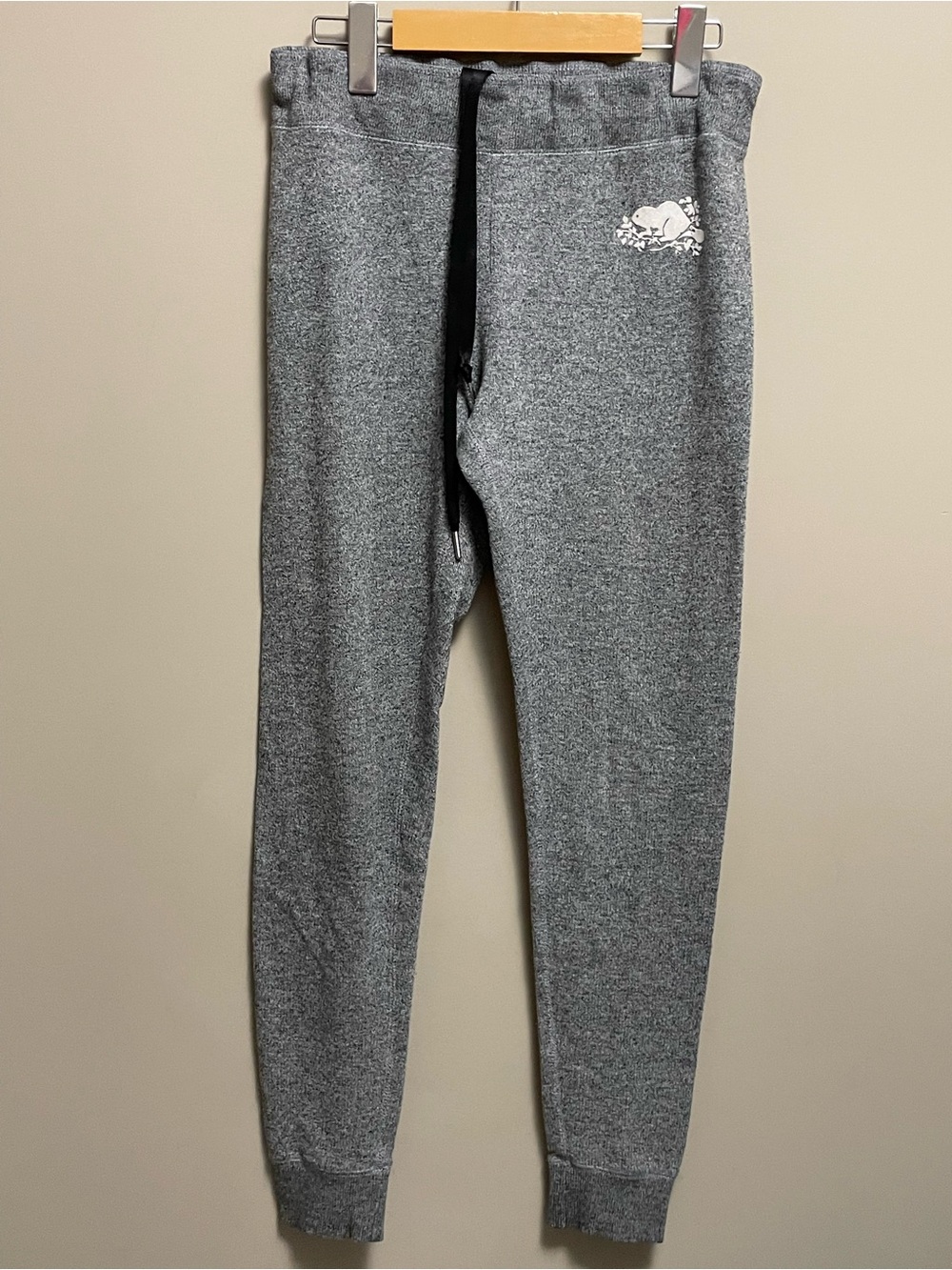 Roots Salt & Pepper Sweatpants Joggers Jogger Pants Kids Youth Medium